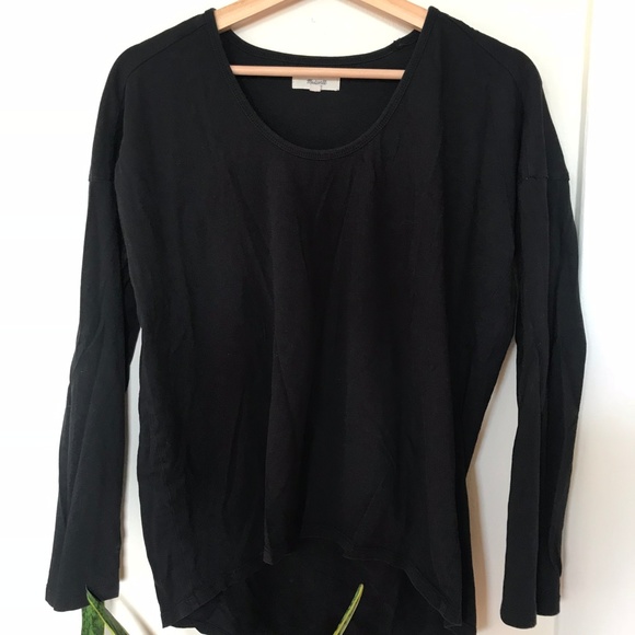 Madewell Crinkle-Wash Scoop Neck Tee - Picture 3 of 3